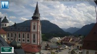 Archiv Foto Webcam Basilika Mariazell 15:00
