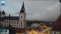 Archiv Foto Webcam Basilika Mariazell 03:00