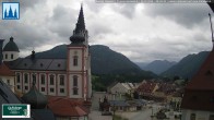 Archived image Webcam Basilica in Mariazell 07:00