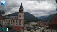 Archived image Webcam Basilica in Mariazell 11:00