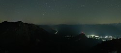 Archiv Foto Webcam Loser Alm 23:00