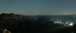 Archived image Webcam View from the Loser Alm 23:00