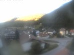 Archiv Foto Webcam Berghotel Tyrol im Schnalstal: Blick auf das Dorf Unser Frau 05:00