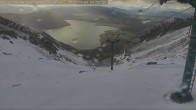 Archiv Foto Webcam Ohau Snow Fields: Blick auf den Lake Ohau 07:00