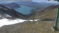 Archived image Webcam Ohau Snow Field - View towards Lake Ohau 09:00