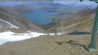 Archiv Foto Webcam Ohau Snow Fields: Blick auf den Lake Ohau 15:00