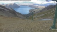 Archiv Foto Webcam Ohau Snow Fields: Blick auf den Lake Ohau 17:00