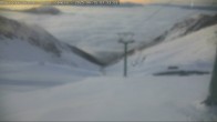 Archiv Foto Webcam Ohau Snow Fields: Blick auf den Lake Ohau 07:00
