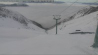 Archiv Foto Webcam Ohau Snow Fields: Blick auf den Lake Ohau 09:00