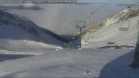 Archiv Foto Webcam Ohau Snow Fields: Blick auf den Lake Ohau 13:00