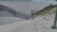 Archived image Webcam Ohau Snow Field - View towards Lake Ohau 11:00