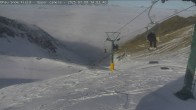 Archived image Webcam Ohau Snow Field - View towards Lake Ohau 13:00