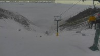 Archived image Webcam Ohau Snow Field - View towards Lake Ohau 15:00