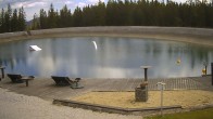 Archived image Webcam Reservoir in Mariazeller Bürgeralpe Ski Resort 09:00