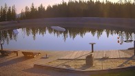 Archived image Webcam Reservoir in Mariazeller Bürgeralpe Ski Resort 05:00