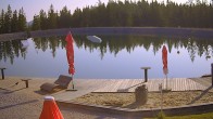 Archived image Webcam Reservoir in Mariazeller Bürgeralpe Ski Resort 06:00