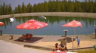 Archived image Webcam Reservoir in Mariazeller Bürgeralpe Ski Resort 11:00