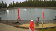Archived image Webcam Reservoir in Mariazeller Bürgeralpe Ski Resort 13:00