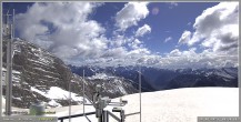 Archiv Foto Webcam Skigebiet Sella Nevea - Bovec Kanin - Blick nach Osten 09:00