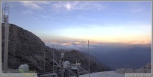 Archiv Foto Webcam Skigebiet Sella Nevea - Bovec Kanin - Blick nach Osten 19:00