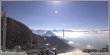 Archiv Foto Webcam Skigebiet Sella Nevea - Bovec Kanin - Blick nach Osten 07:00