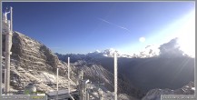 Archiv Foto Webcam Skigebiet Sella Nevea - Bovec Kanin - Blick nach Osten 07:00