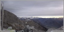 Archiv Foto Webcam Skigebiet Sella Nevea - Bovec Kanin - Blick nach Osten 13:00