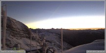 Archiv Foto Webcam Skigebiet Sella Nevea - Bovec Kanin - Blick nach Osten 06:00