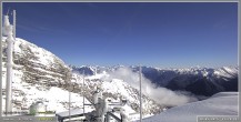 Archiv Foto Webcam Skigebiet Sella Nevea - Bovec Kanin - Blick nach Osten 11:00