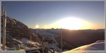 Archiv Foto Webcam Skigebiet Sella Nevea - Bovec Kanin - Blick nach Osten 06:00