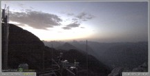 Archiv Foto Webcam Skigebiet Sella Nevea - Bovec Kanin - Blick nach Osten 03:00