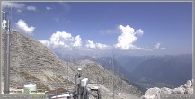 Archiv Foto Webcam Skigebiet Sella Nevea - Bovec Kanin - Blick nach Osten 13:00
