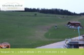 Archived image Webcam Gitschberg: View of Base Station Meransen (South Tyrol) 19:00