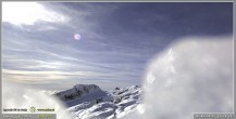 Archiv Foto Webcam Skigebiet Sella Nevea - Bovec Kanin - Blick nach Südwesten 11:00