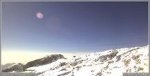 Archiv Foto Webcam Skigebiet Sella Nevea - Bovec Kanin - Blick nach Südwesten 11:00