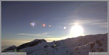 Archiv Foto Webcam Skigebiet Sella Nevea - Bovec Kanin - Blick nach Südwesten 15:00