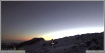 Archiv Foto Webcam Skigebiet Sella Nevea - Bovec Kanin - Blick nach Südwesten 17:00