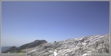 Archiv Foto Webcam Skigebiet Sella Nevea - Bovec Kanin - Blick nach Südwesten 23:00
