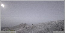 Archiv Foto Webcam Skigebiet Sella Nevea - Bovec Kanin - Blick nach Südwesten 03:00