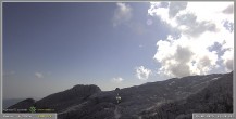 Archiv Foto Webcam Skigebiet Sella Nevea - Bovec Kanin - Blick nach Südwesten 15:00