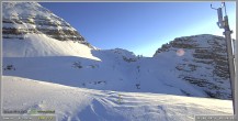 Archiv Foto Webcam Skigebiet Sella Nevea - Bovec Kanin - Blick Richtung Nordwesten 05:00
