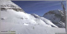 Archiv Foto Webcam Skigebiet Sella Nevea - Bovec Kanin - Blick Richtung Nordwesten 07:00