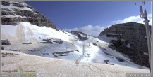 Archiv Foto Webcam Skigebiet Sella Nevea - Bovec Kanin - Blick Richtung Nordwesten 07:00