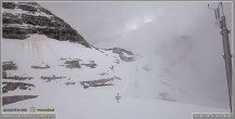 Archiv Foto Webcam Skigebiet Sella Nevea - Bovec Kanin - Blick Richtung Nordwesten 15:00