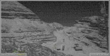 Archiv Foto Webcam Skigebiet Sella Nevea - Bovec Kanin - Blick Richtung Nordwesten 03:00