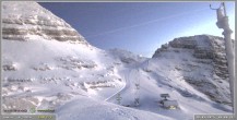 Archiv Foto Webcam Skigebiet Sella Nevea - Bovec Kanin - Blick Richtung Nordwesten 06:00