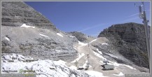 Archiv Foto Webcam Skigebiet Sella Nevea - Bovec Kanin - Blick Richtung Nordwesten 09:00