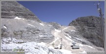 Archiv Foto Webcam Skigebiet Sella Nevea - Bovec Kanin - Blick Richtung Nordwesten 11:00