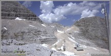 Archiv Foto Webcam Skigebiet Sella Nevea - Bovec Kanin - Blick Richtung Nordwesten 13:00