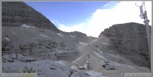 Archiv Foto Webcam Skigebiet Sella Nevea - Bovec Kanin - Blick Richtung Nordwesten 17:00